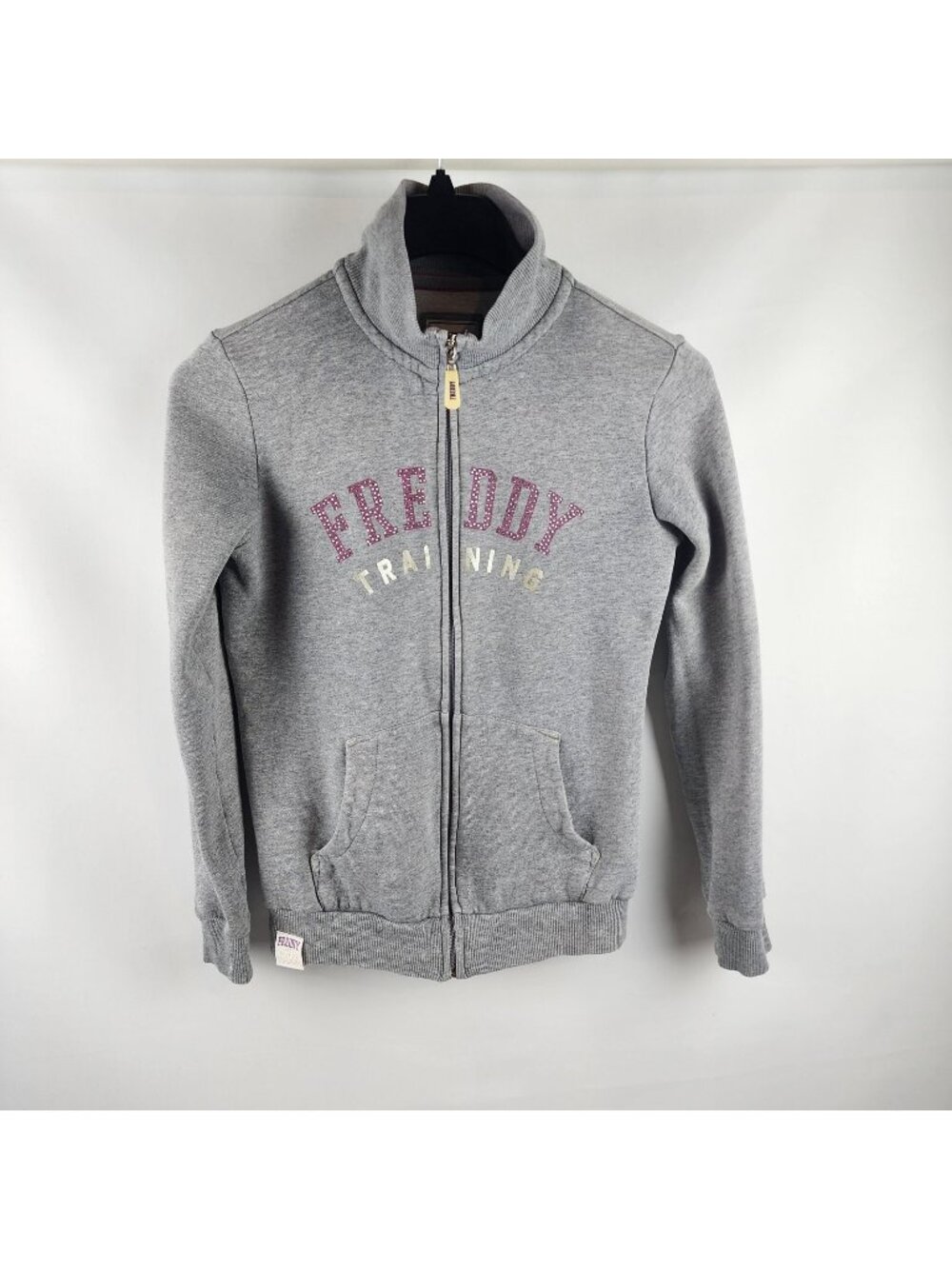 FREDDY Jacket The art of movement Womens Medium Full Zip Training  Gray